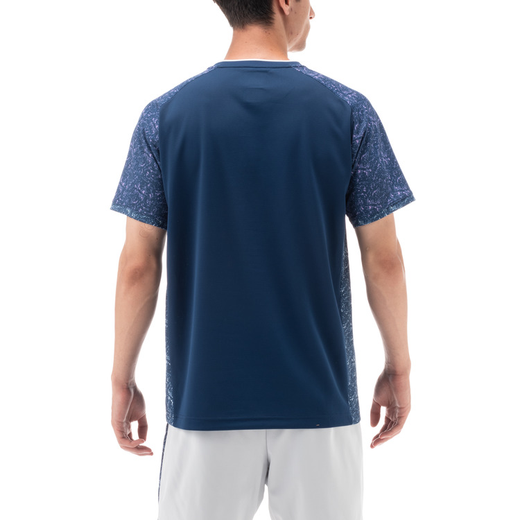 メンズゲームシャツ(フィットスタイル). 10480　期間限定販売4/10 24時まで 詳細画像 ネイビー／ブルーパープル 3