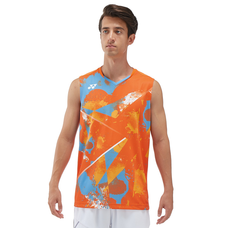メンズゲームシャツ（ノースリーブ）. 10570 詳細画像 ブライトオレンジ 3