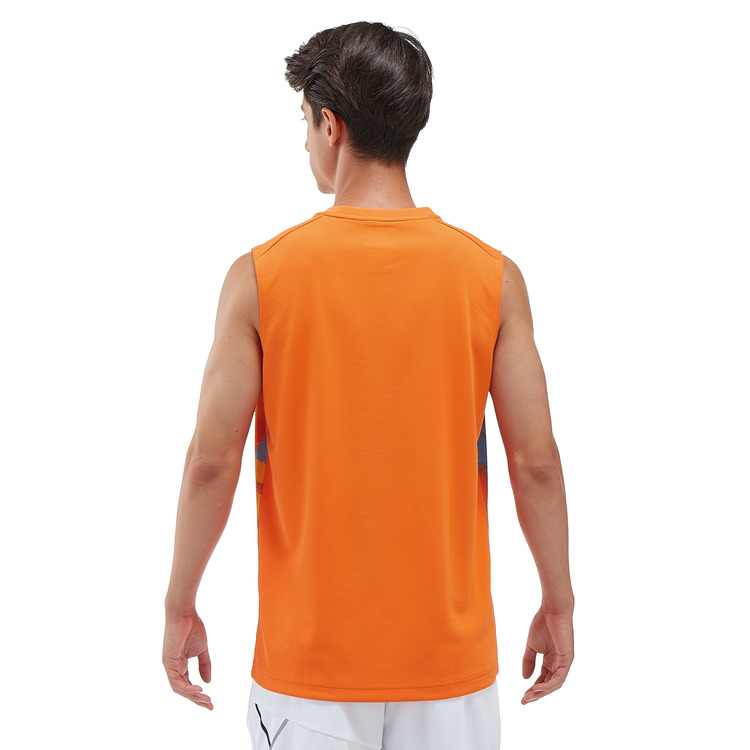メンズゲームシャツ（ノースリーブ）. 10570 詳細画像 ブライトオレンジ 4