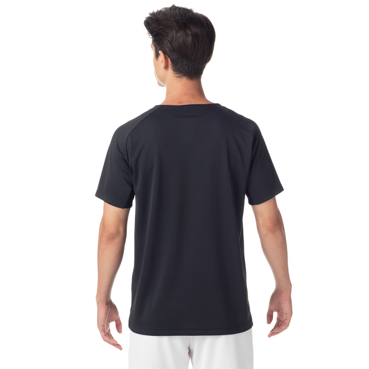 メンズゲームシャツ（フィットスタイル）. 10615 詳細画像 ブラック／ゴールド 3