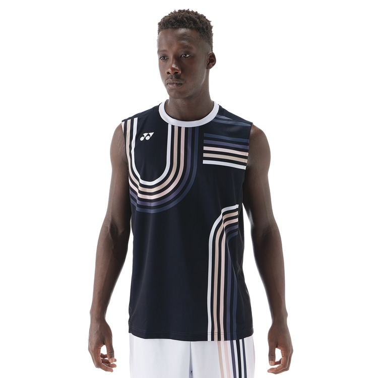 メンズゲームシャツ（ノースリーブ）. 10640Y 詳細画像 ブラック(007) 2