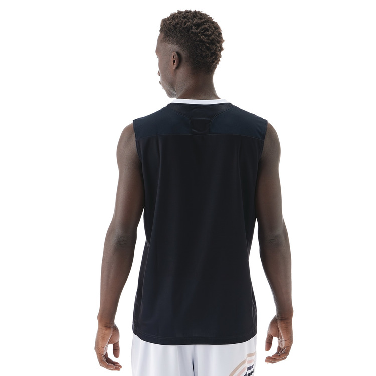 メンズゲームシャツ（ノースリーブ）. 10640Y 詳細画像 ブラック(007) 3