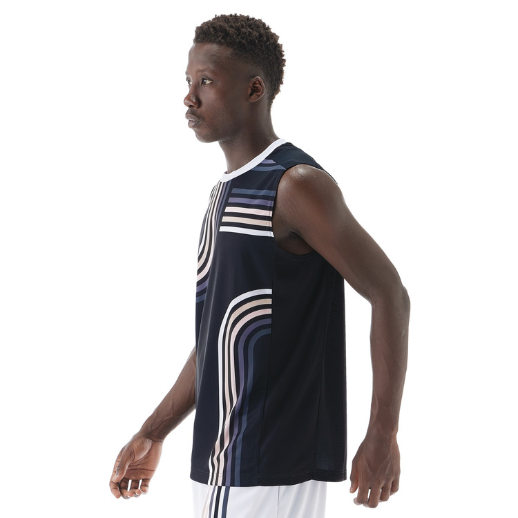 メンズゲームシャツ（ノースリーブ）. 10640Y 詳細画像 ブラック(007) 4