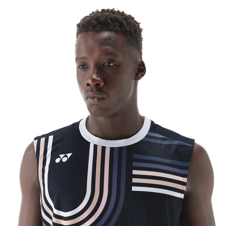 メンズゲームシャツ（ノースリーブ）. 10640Y 詳細画像 ブラック(007) 5