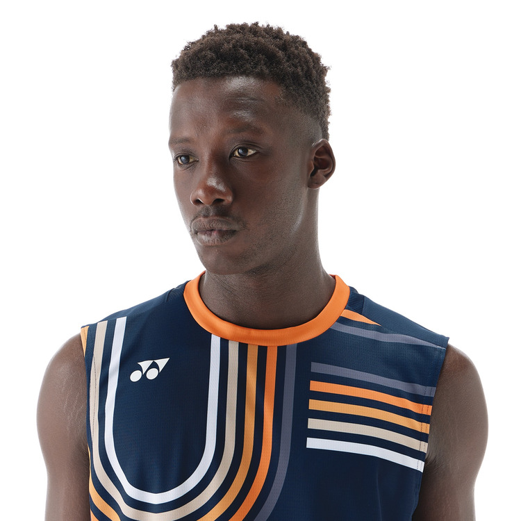 メンズゲームシャツ（ノースリーブ）. 10640Y 詳細画像 ダークネイビー(554) 5