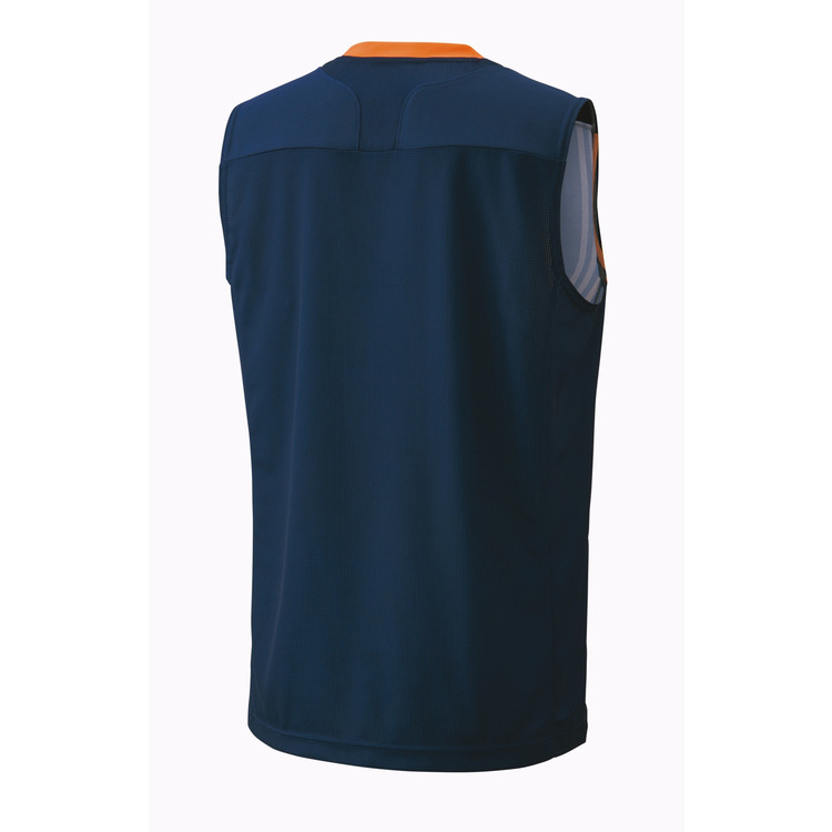 メンズゲームシャツ（ノースリーブ）. 10640Y 詳細画像 ダークネイビー(554) 6