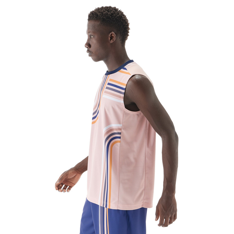 メンズゲームシャツ（ノースリーブ）. 10640Y 詳細画像 ピンクベージュ(630) 4