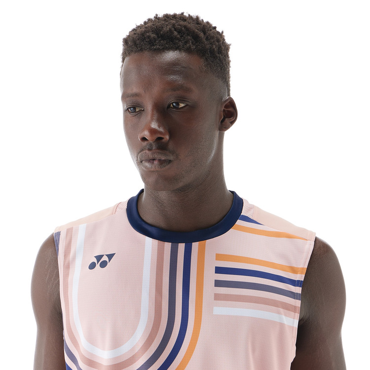 メンズゲームシャツ（ノースリーブ）. 10640Y 詳細画像 ピンクベージュ(630) 5