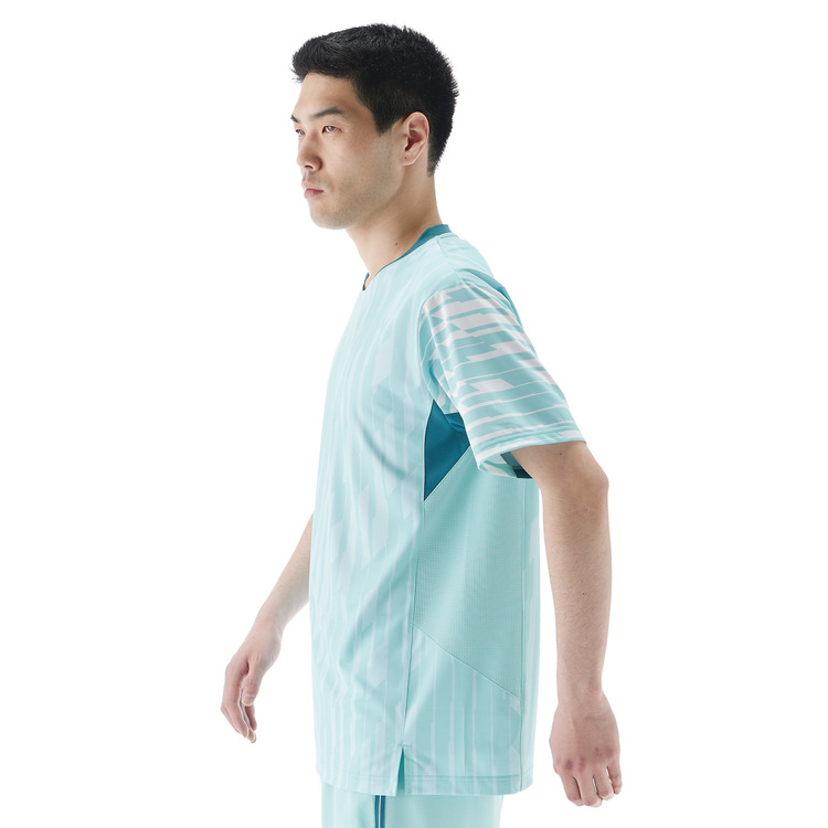 メンズゲームシャツ.10644 詳細画像 ライトターコイズ(540) 4