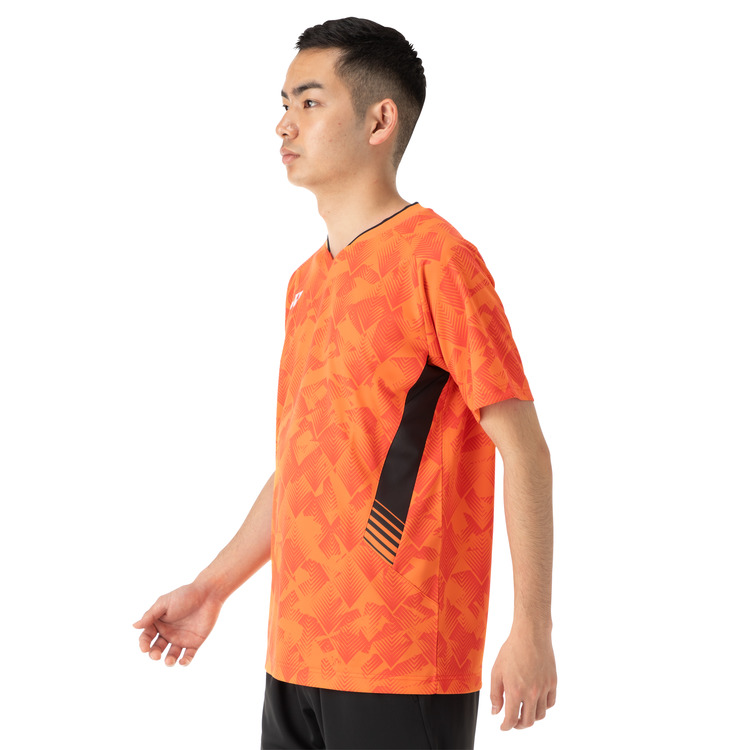 メンズゲームシャツ（フィットスタイル）. 10656 詳細画像 ハイオレンジ 4