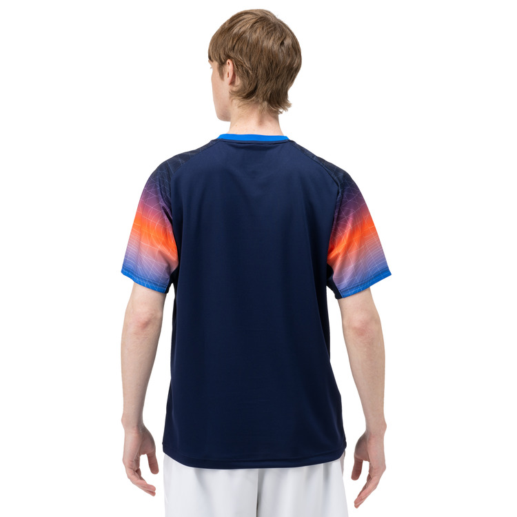 ユニゲームシャツ（フィットスタイル）.10680 詳細画像 ネイビーブルー(019) 3