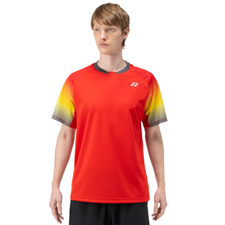 ユニゲームシャツ（フィットスタイル）.10680 詳細画像 サンセットレッド(496) 2