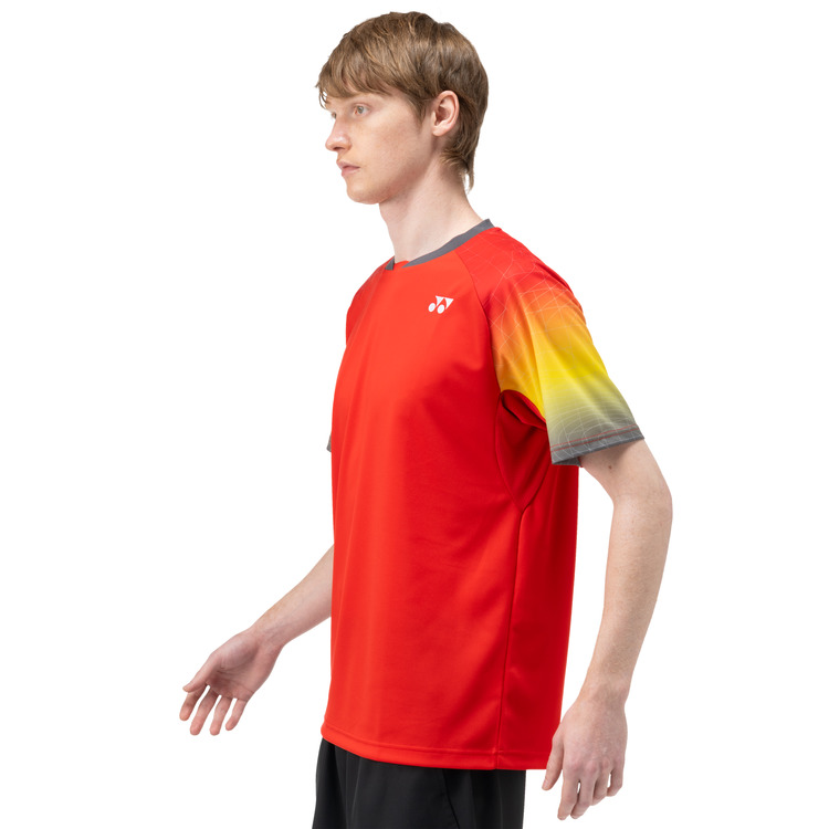 ユニゲームシャツ（フィットスタイル）.10680 詳細画像 サンセットレッド(496) 4