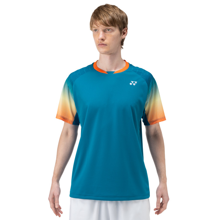 ユニゲームシャツ（フィットスタイル）.10680 詳細画像 ティールブルー(817) 2