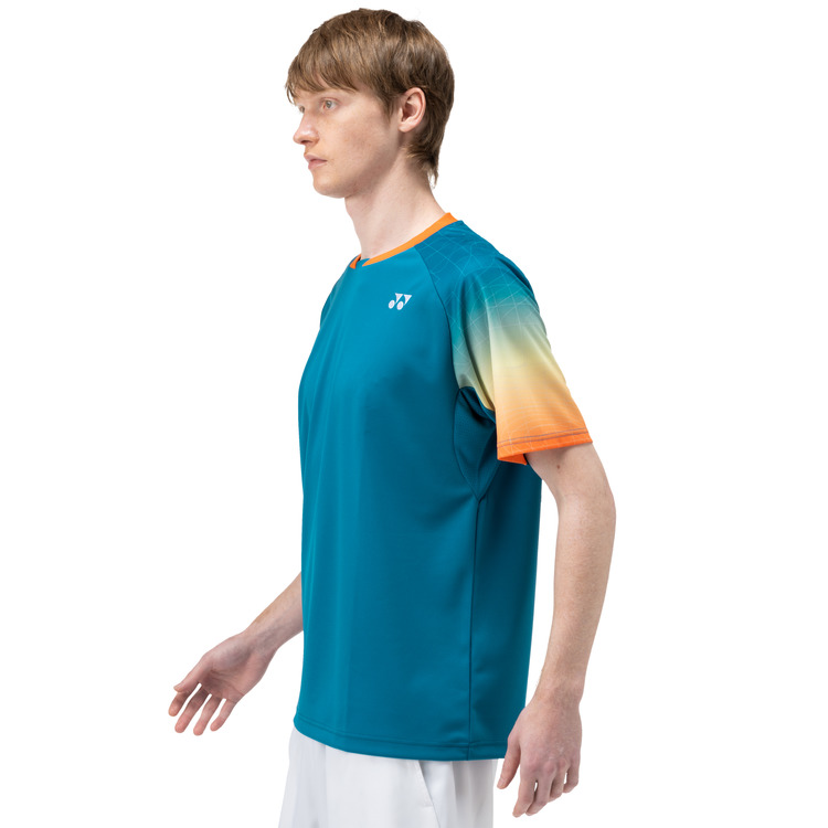 ユニゲームシャツ（フィットスタイル）.10680 詳細画像 ティールブルー(817) 4