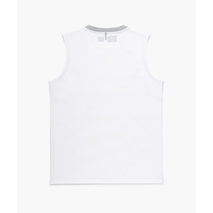 メンズゲームシャツ（ノースリーブ）.10714 詳細画像 ホワイト(011) 2