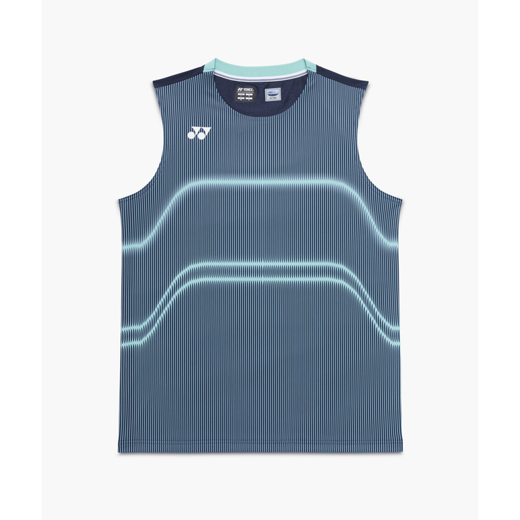 メンズゲームシャツ（ノースリーブ）.10714 詳細画像 ダークネイビー(554) 1