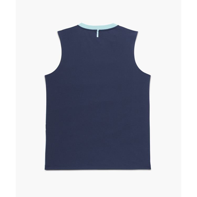 メンズゲームシャツ（ノースリーブ）.10714 詳細画像 ダークネイビー(554) 2