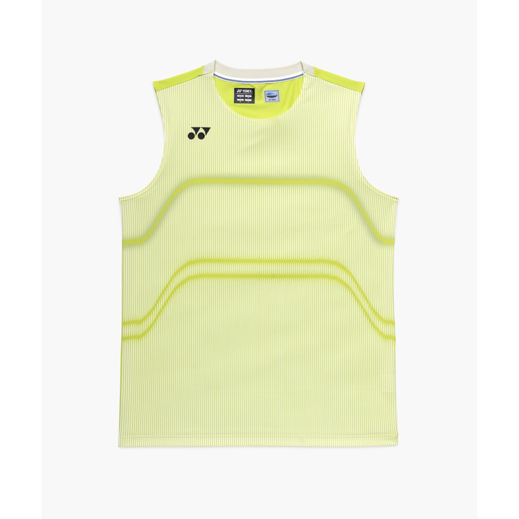 メンズゲームシャツ（ノースリーブ）.10714 詳細画像 フレッシュライム(680) 1