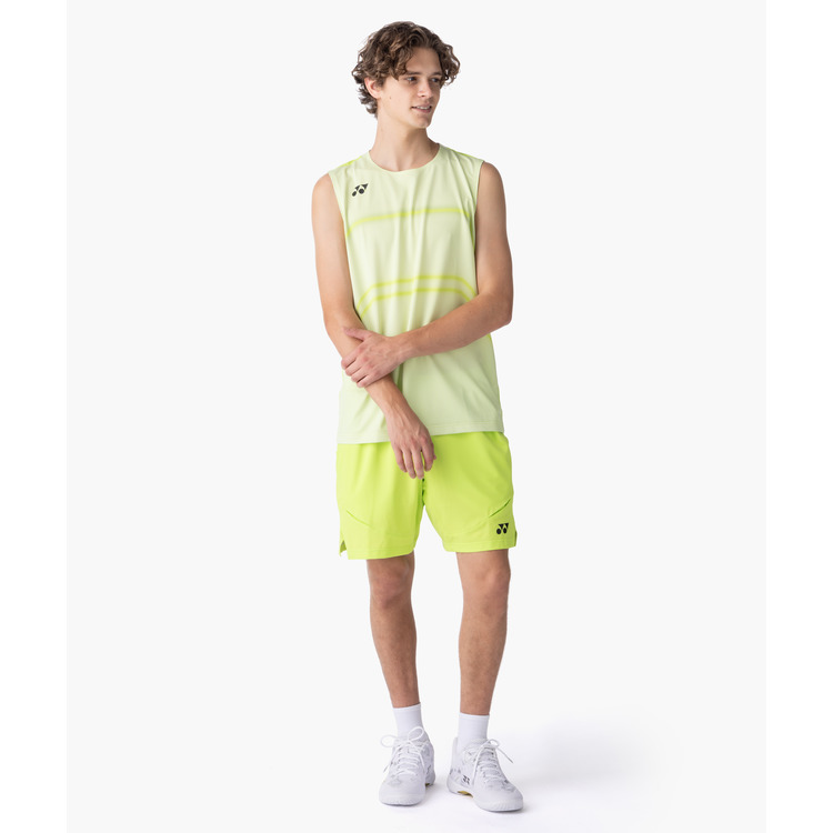 メンズゲームシャツ（ノースリーブ）.10714 詳細画像 フレッシュライム(680) 11