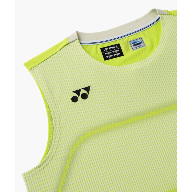 メンズゲームシャツ（ノースリーブ）.10714 詳細画像 フレッシュライム(680) 4