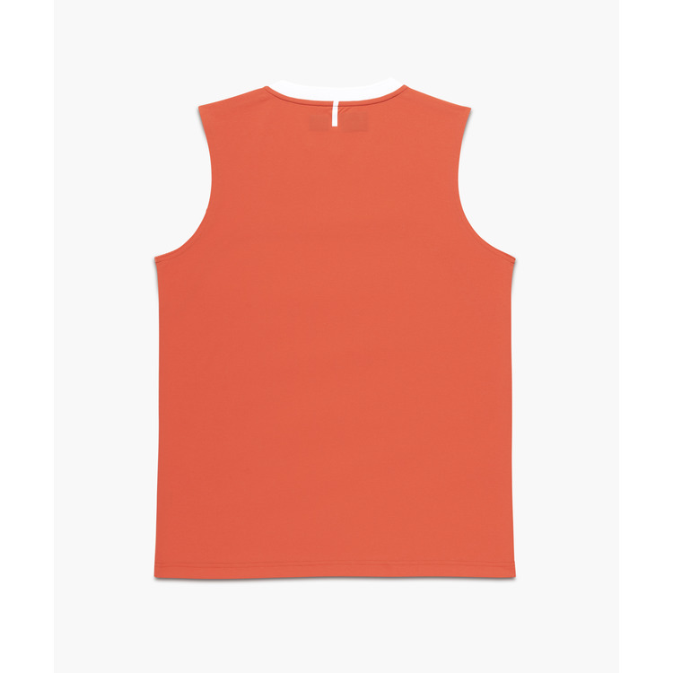 メンズゲームシャツ（ノースリーブ）.10714 詳細画像 サイバーオレンジ(814) 2