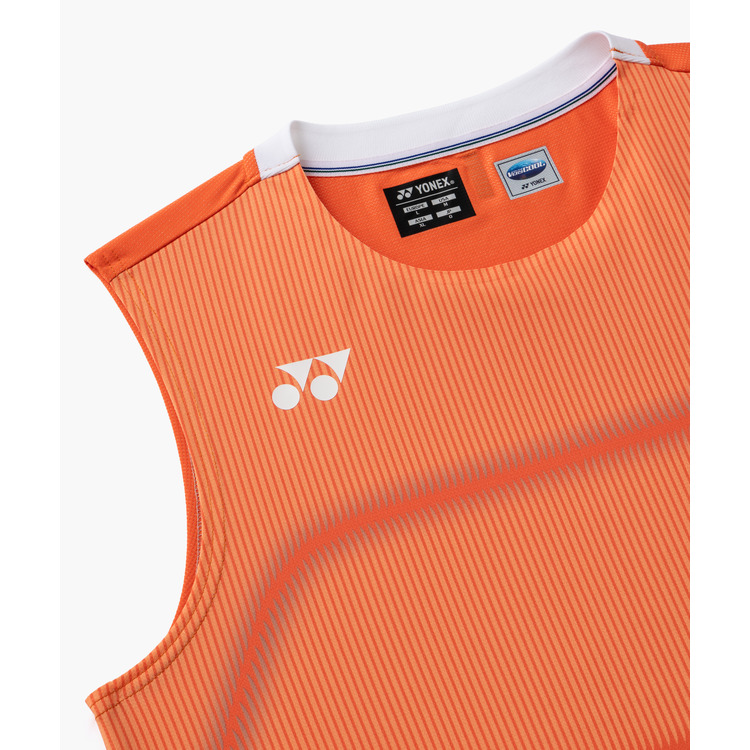 メンズゲームシャツ（ノースリーブ）.10714 詳細画像 サイバーオレンジ(814) 4