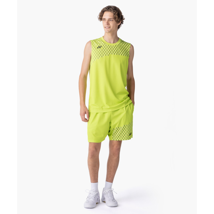 メンズゲームシャツ（ノースリーブ）.10715 詳細画像 フレッシュライム(680) 11