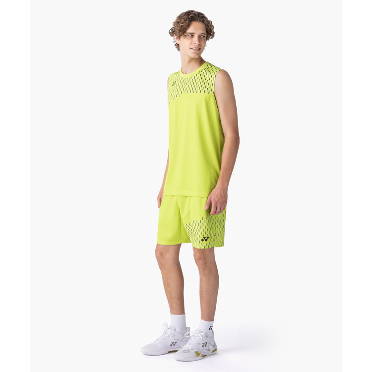 メンズゲームシャツ（ノースリーブ）.10715 詳細画像 フレッシュライム(680) 13