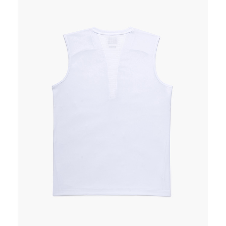 ユニゲームシャツ（ノースリーブ）.10724Y 詳細画像 ホワイト(011) 2