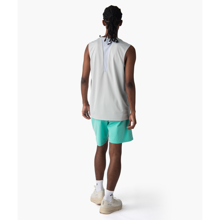 ユニゲームシャツ（ノースリーブ）.10724Y 詳細画像 シルバーグレー(024) 12