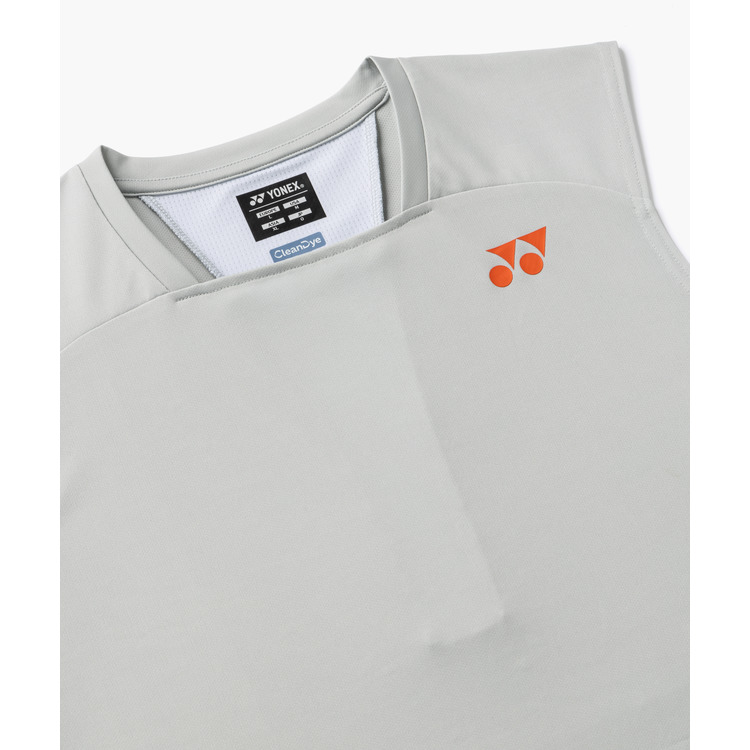 ユニゲームシャツ（ノースリーブ）.10724Y 詳細画像 シルバーグレー(024) 4