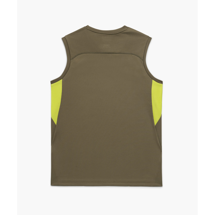 ユニゲームシャツ（ノースリーブ）.10725Y 詳細画像 カーキ(191) 2