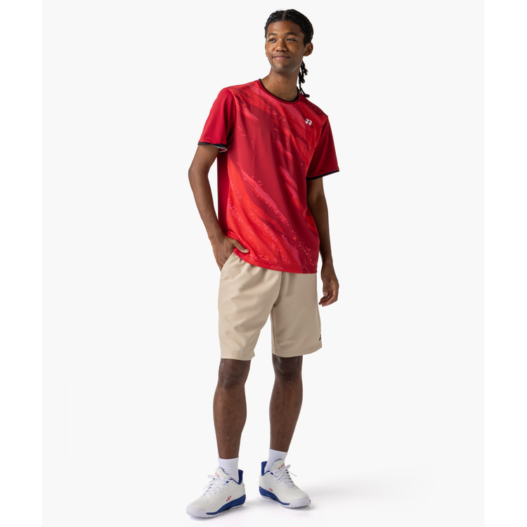 ユニゲームシャツ（フィットスタイル）.10739 詳細画像 ディープレッド(404) 11