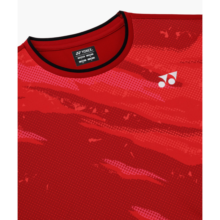 ユニゲームシャツ（フィットスタイル）.10739 詳細画像 ディープレッド(404) 4