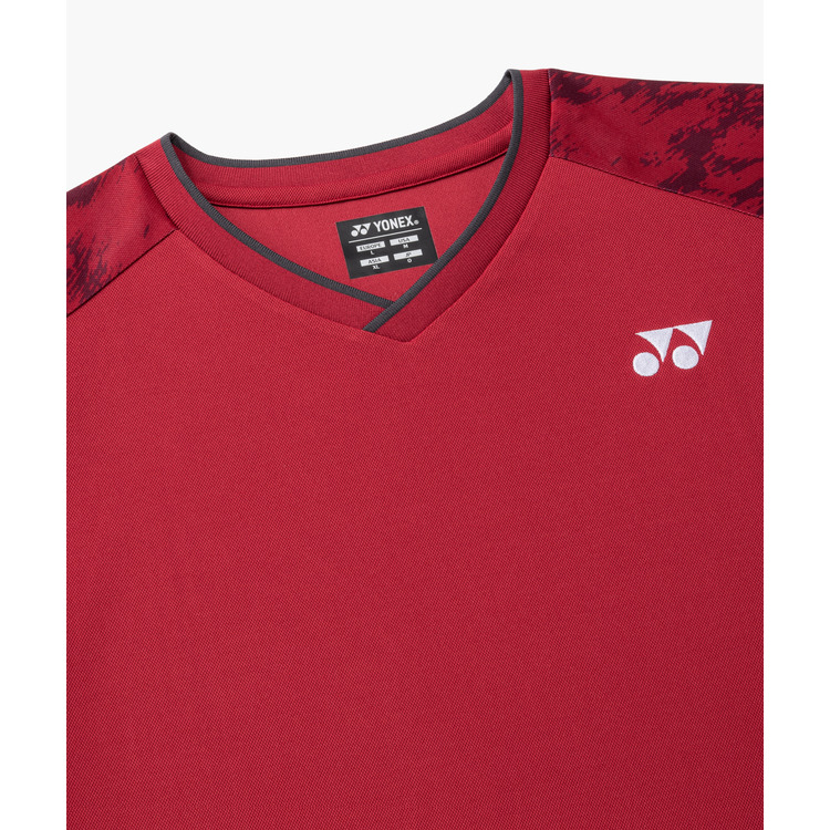 ユニゲームシャツ.10742 詳細画像 ディープレッド(404) 4