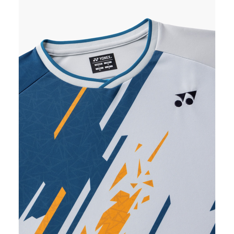 ユニゲームシャツ（フィットスタイル）. 10747 詳細画像 アイスグレー(326) 4