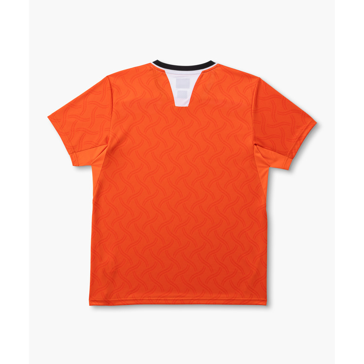 ユニゲームシャツ.10753 詳細画像 サイバーオレンジ(814) 2