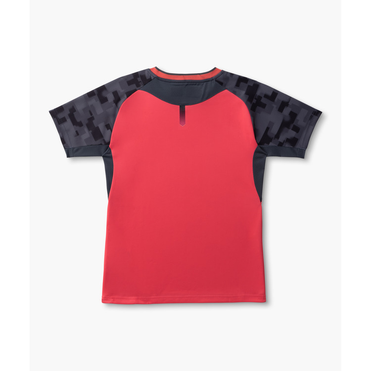 ジュニアゲームシャツ.10754J 詳細画像 コーラルレッド(475) 2