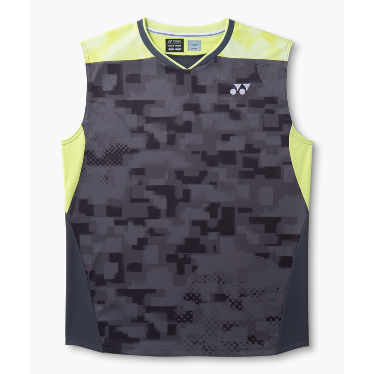 メンズゲームシャツ（ノースリーブ）.10755 詳細画像 アッシュグレー(313) 1