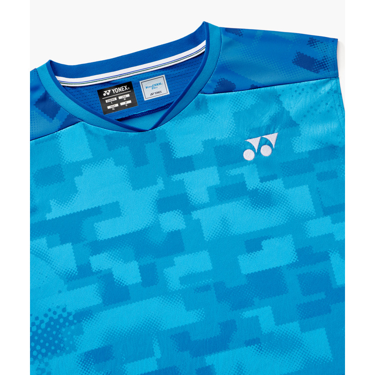 メンズゲームシャツ（ノースリーブ）.10755 詳細画像 セルリアンブルー(449) 4