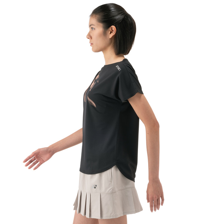 ウィメンズドライTシャツ. 16811 詳細画像 ブラック(007) 4