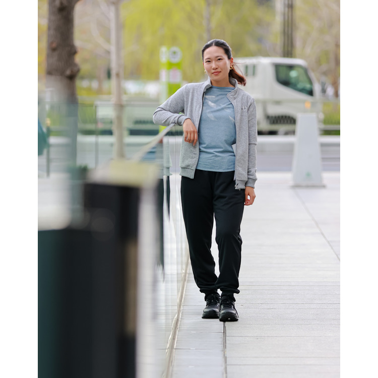 ウィメンズドライTシャツ. 16811 詳細画像 フェルトブルー(590) 11