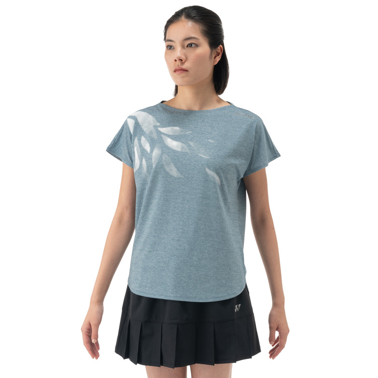 ウィメンズドライTシャツ. 16811 詳細画像 フェルトブルー(590) 2