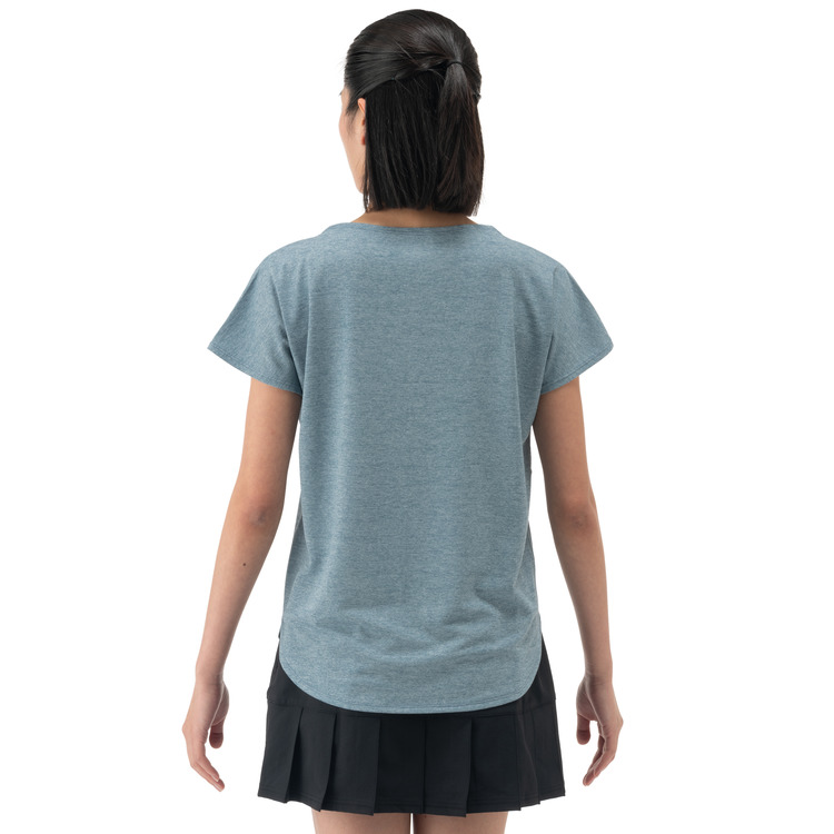 ウィメンズドライTシャツ. 16811 詳細画像 フェルトブルー(590) 3