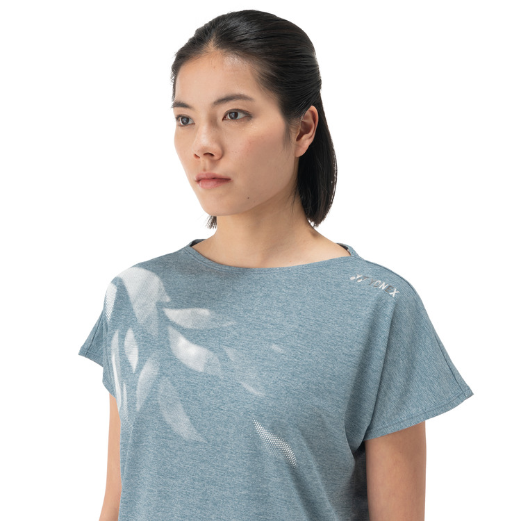 ウィメンズドライTシャツ. 16811 詳細画像 フェルトブルー(590) 5