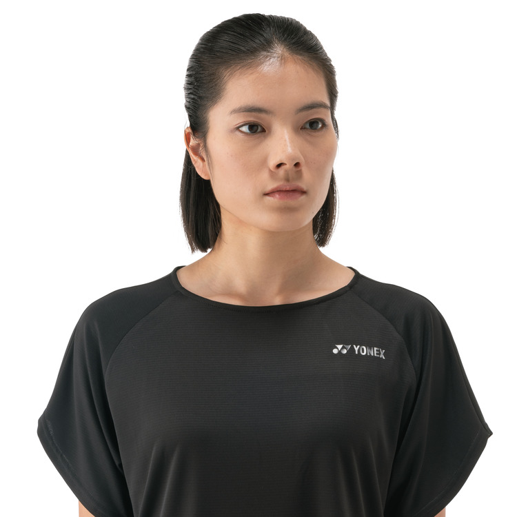 ウィメンズドライTシャツ. 16812 詳細画像 ブラック(007) 5