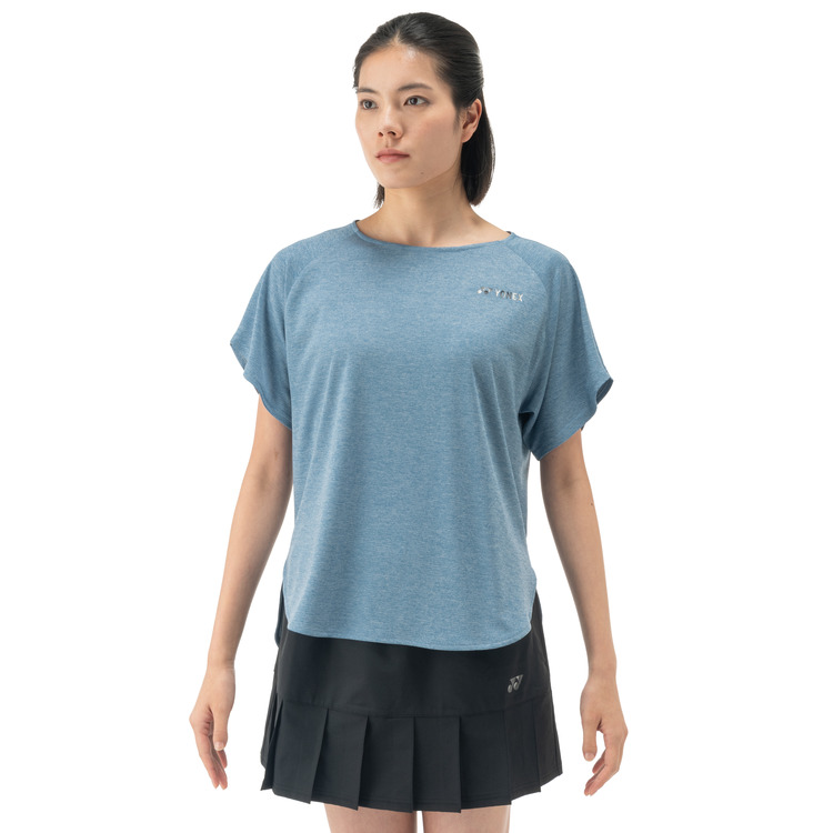 ウィメンズドライTシャツ. 16812 詳細画像 フェルトブルー(590) 2