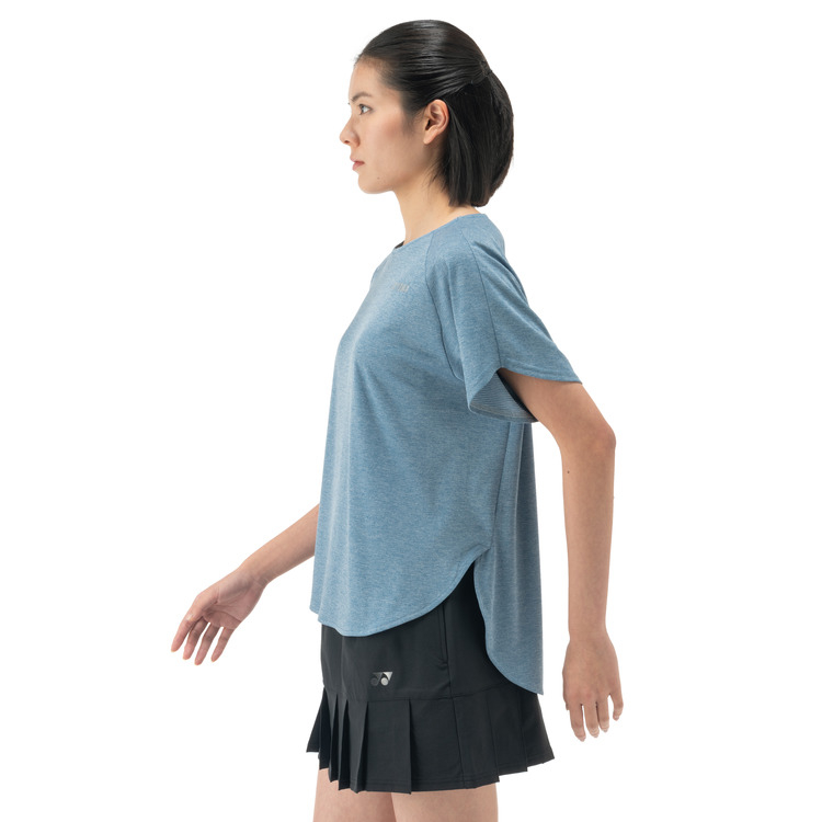 ウィメンズドライTシャツ. 16812 詳細画像 フェルトブルー(590) 4