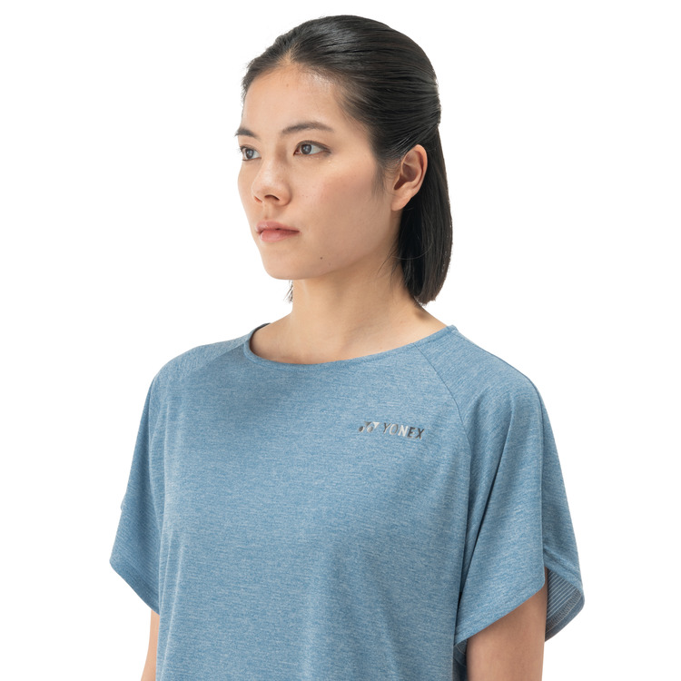 ウィメンズドライTシャツ. 16812 詳細画像 フェルトブルー(590) 5